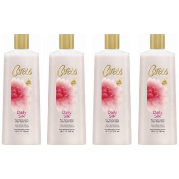 Caress Daily Silk White Body Wash White Peach & Orange Blossom