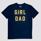 Iml Men's Girl Dad Short Sleeve Graphic T-shirt - Black