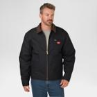 Dickies Men's Duck Blanket Lined Jacket Big & Tall Black