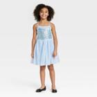 Girls' Sleeveless Sequin Tulle Dress - Cat & Jack