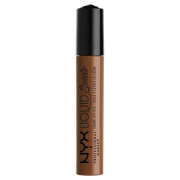 Nyx Professional Makeup Liquid Suede Lipstick Downton Beauty