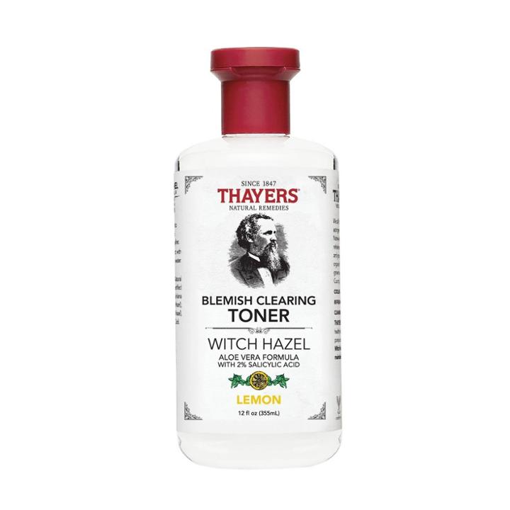 Thayers Natural Remedies Thayers Witch Hazel Lemon Blemish Clearing Toner - 12 Fl Oz, Adult Unisex