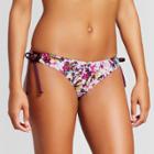 Women's Textured Keyhole Hipster Bikini Bottom - Concord Grape - Xl - Mossimo, Purple