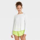 Women's Long Sleeve Open Back Top - Joylab White