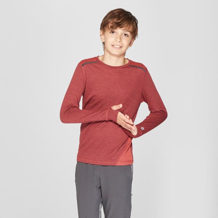 Boys' Activewear T-shirt - C9 Champion Burgundy (red)