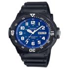 Men's Casio Mrw200h-2b2vcf Analog/digital Watch - Black/blue