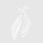 Organza Jumbo Hair Twister With Solid Scarf Tails - Wild Fable Ivory