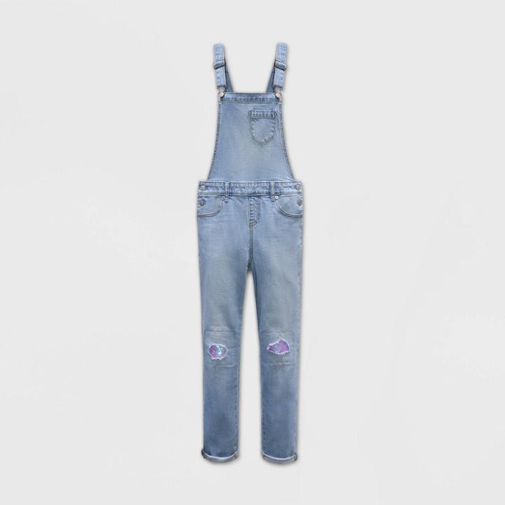 Girls' Flip Sequin Overalls - Cat & Jack