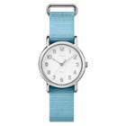 Women's Timex Weekender Slip Thru Nylon Strap Watch - Blue Tw2r80600jt