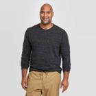 Men's Big & Tall Athletic Fit Long Sleeve Lyndale T-shirt - Goodfellow & Co Black