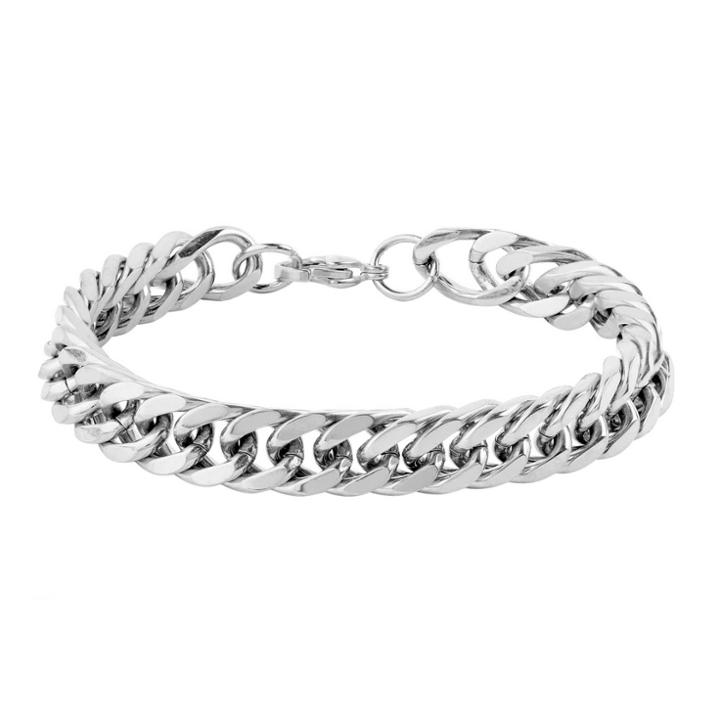 Men's West Coast Jewelry Stainless Steel Curb Link Chain Bracelet (8),