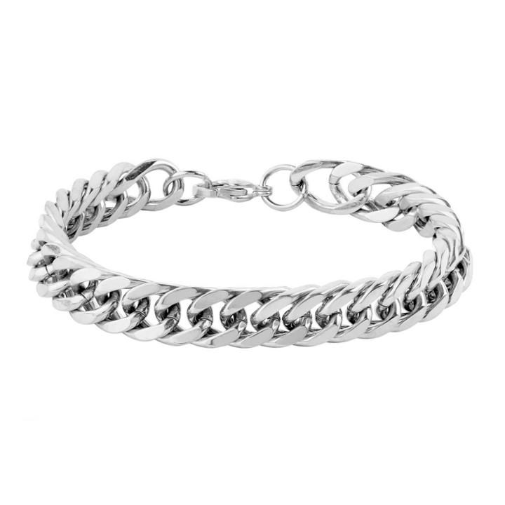 Men's West Coast Jewelry Stainless Steel Curb Link Chain Bracelet (8),