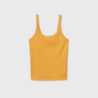 Women's Rib Knit Tank Top - Wild Fable Mustard Xxs, Yellow