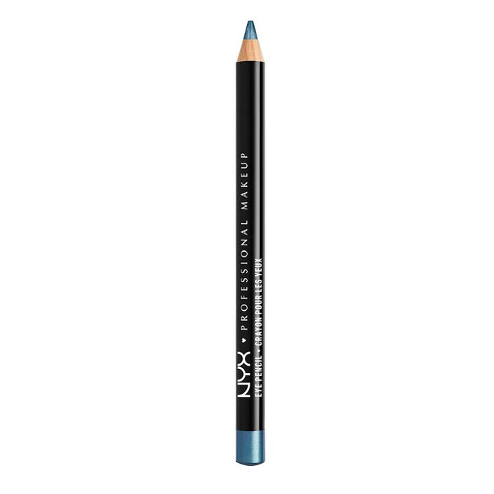 Nyx Professional Makeup Slim Eyeliner Satin Blue - 0.04oz, Adult Unisex