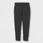 Toddler Fleece Pull-on Pants - Cat & Jack Charcoal Gray