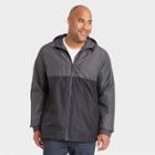 Men's Tall Lightweight Rain Jacket - Goodfellow & Co Gray