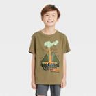Boys' Short Sleeve Volcano Graphic T-shirt - Cat & Jack Green