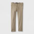 Eddie Bauer Girls' Stretch Skinny Pants Khaki (green)