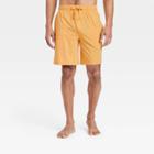 Men's 9 Print Knit Pajama Shorts - Goodfellow & Co Yellow