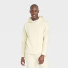 Men's Textured Knit Hoodie - All In Motion Yellow