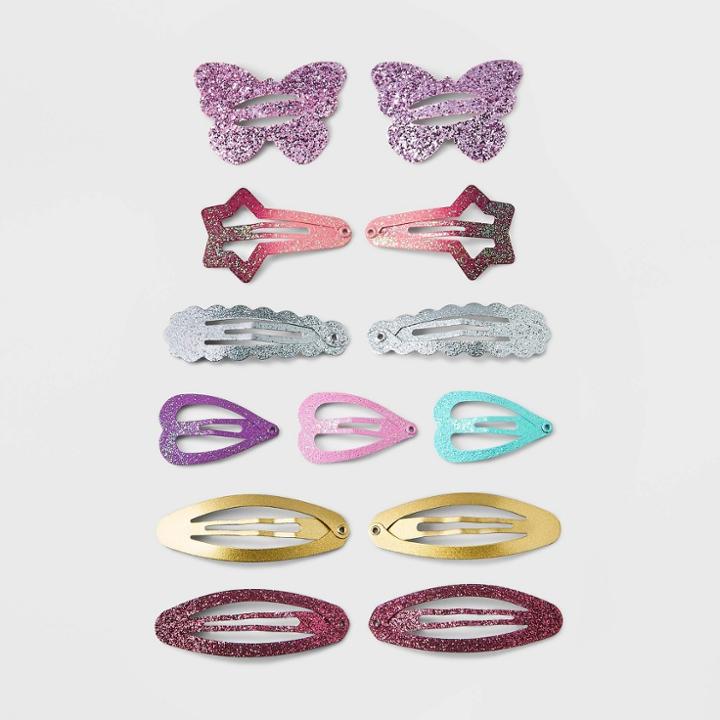 Toddler Girls' Multipack Hair Clip Set - Cat & Jack