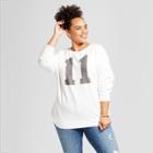 Women's Plus Size Stranger Things 11 Graphic Sweatshirt - White