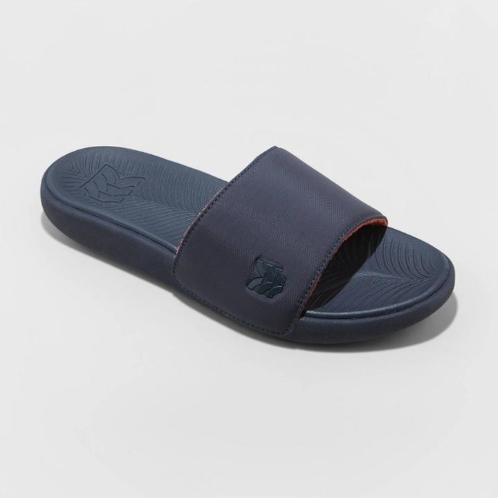 Men's Wesley Slide Sandals - All In Motion Navy