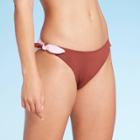 Women's Two Tone Bikini Bottom - Sunn Lab Swim Nutmeg S, Women's, Size: