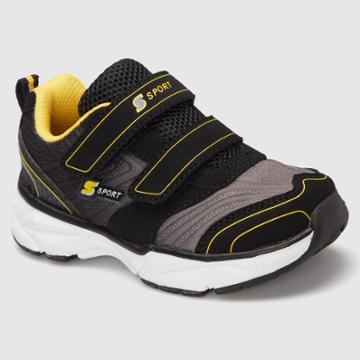 Toddler Boys' S Sport By Skechers Bungle Athletic Shoes - Black 6, Black Yellow White