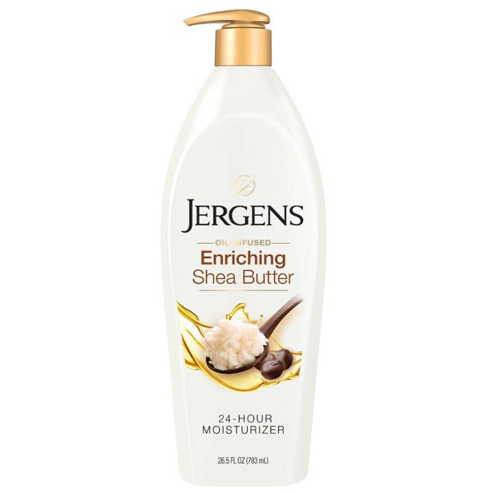 Jergens Enriching Shea Butter Hand And Body Lotion For Dry Skin, Dermatologist Tested