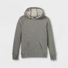 Boys' Fleece Hooded Sweatshirt - All In Motion Gray