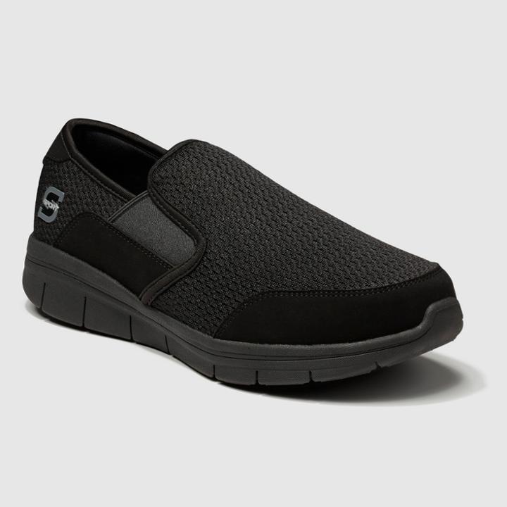 Men's S Sport By Skechers Optimal Slip On Performance Athletic Shoes - Black