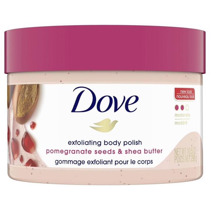 Dove Beauty Pomegranate Seeds & Shea Butter Exfoliating Body Polish
