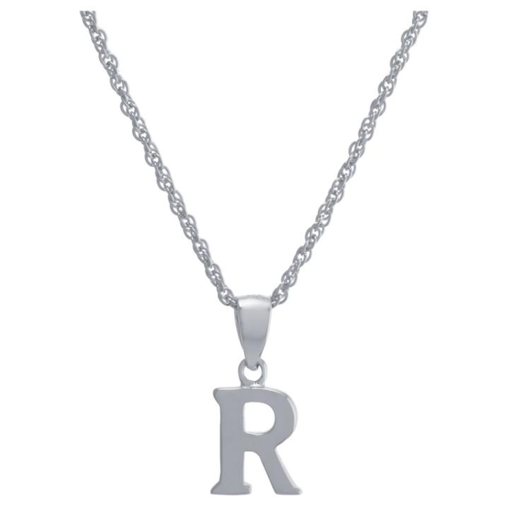 Target Women's Sterling Silver Initial Pendant - R (18), Sterling
