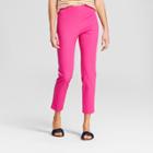 Women's Skinny High-rise Ankle Pants - A New Day Pink