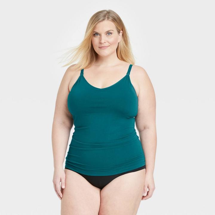 Women's Nursing Seamless Cami - Auden Teal