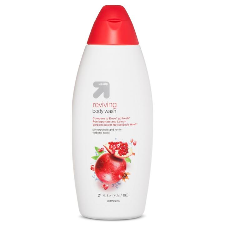 Up & Up Pomegranate And Lemon Verbena Body Wash - 24oz - Up&up (compare To Dove Go Fresh Pomegranate And Lemon Verbena Scent Revive Body Wash)