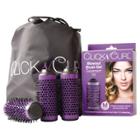 Click N Curl Blowout Brush Medium Expansion Kit, Purple