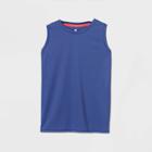 Girls' Muscle Tank Top - All In Motion Periwinkle Blue Xs, Purple Blue