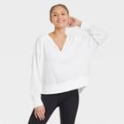 Women's Waffle Long Sleeve Top - Joylab White