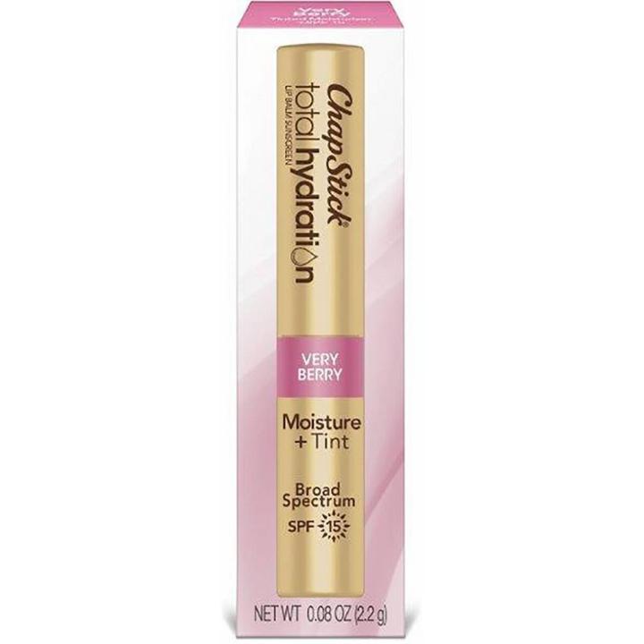 Chapstick Total Hydration With Tint And Spf 15 - Very Berry