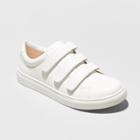 Women's Whitney Wide Width Triple Strap Sneakers - A New Day White 11w,