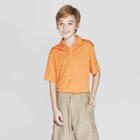 Boys' Golf Polo Shirt - C9 Champion Orange