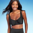 Women's Seamed Underwire Bikini Top - Kona Sol Black D/dd Cup