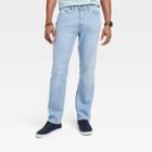 Men's Straight Fit Jeans - Goodfellow & Co Light Blue Denim
