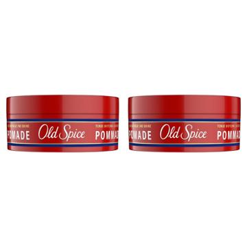 Old Spice Spiffy Pomade Hair Treatment Twin Pack