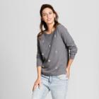 Women's Jewel Pullover Sweater - Alison Andrews Gray