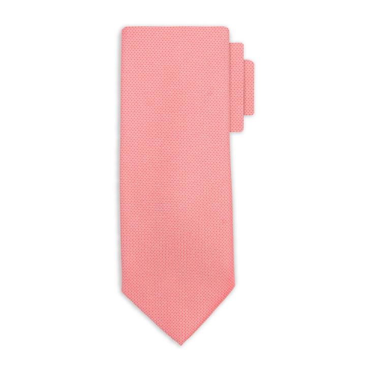 Men's Textured Solid Update Necktie - Goodfellow & Co Coral (pink)
