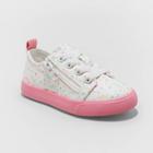 Toddler Girls' Luka Accessible Sneakers - Cat & Jack Pink