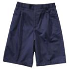 French Toast Boys' Pleated Shorts - Navy (blue)